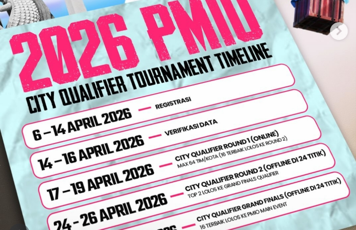 PMIO 2026 City Qualifier: 24 Kota, Ribuan Tim, Satu Tiket Menuju Panggung Global!