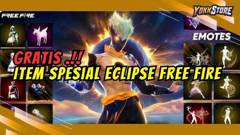 Bocoran Item Gratis Spesial Eclipse Free Fire: Gas Kumpulin Semua!