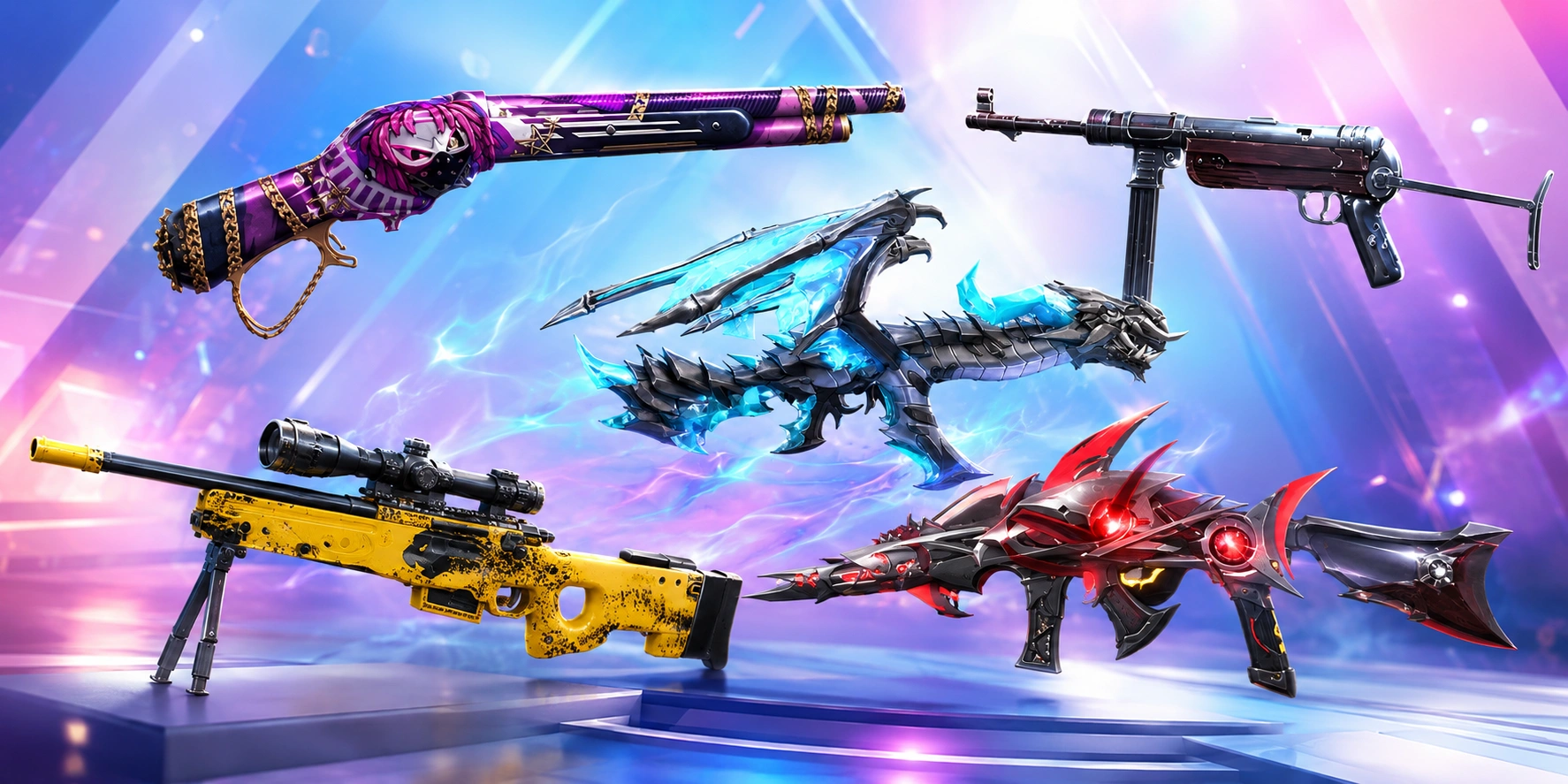 5 Senjata Terbaik Free Fire, Meta Wajib Buat Push Rank!