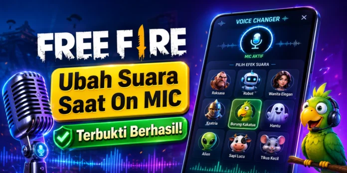 7 Aplikasi Pengubah Suara Free Fire Buat Mabar Makin Rusuh