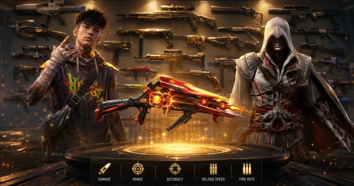 7 Senjata Free Fire Paling Sakit, Cocok Buat Push Booyah