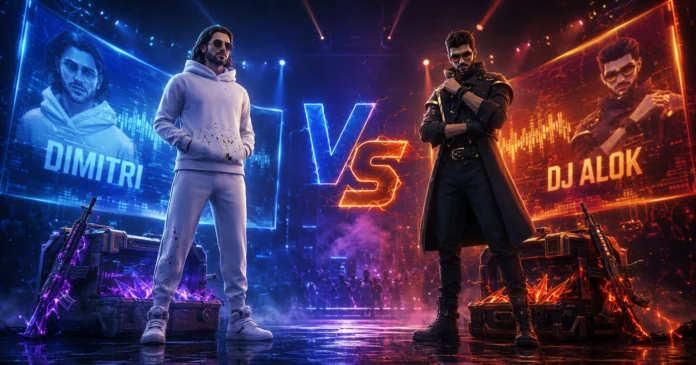 Dimitri vs Alok Free Fire, Mana Lebih Kuat di Clash Squad?