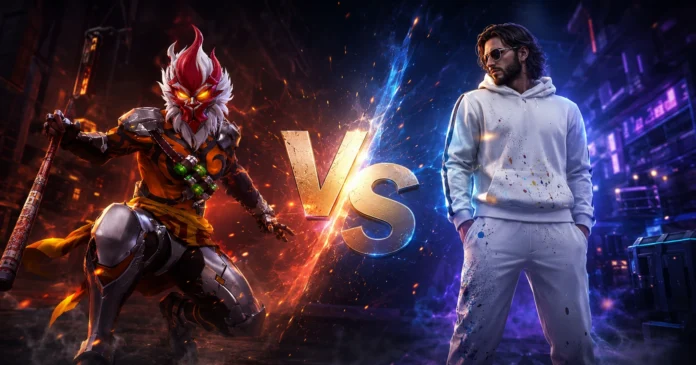 Dimitri vs Wukong Free Fire, Mana yang Lebih Kuat?