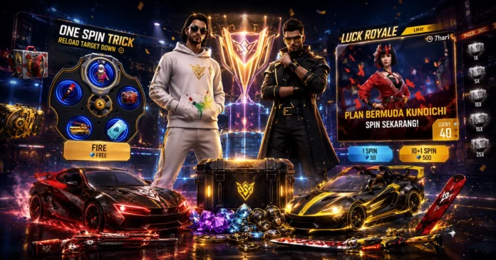Event Free Fire Reload Target Down, Cara Dapat Skin Kerennya