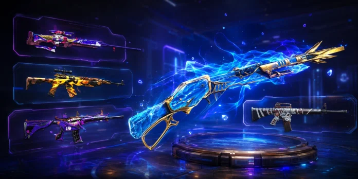 Skin Sniper Ice Bones Treatment FF, Atribut dan Cara Dapatnya