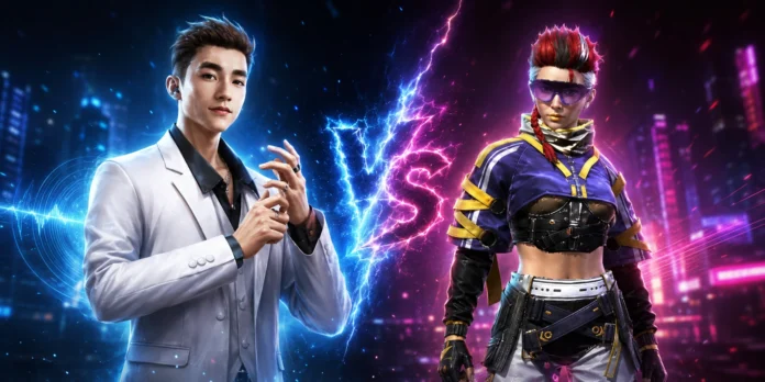 Skyler vs Xayne FF, Mana Lebih Bagus Hancurkan Gloo Wall?