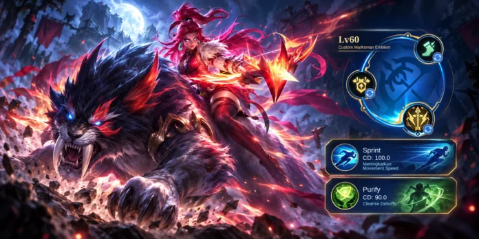 Build Irithel Tersakit MLBB: Item, Emblem, Spell, dan Tips